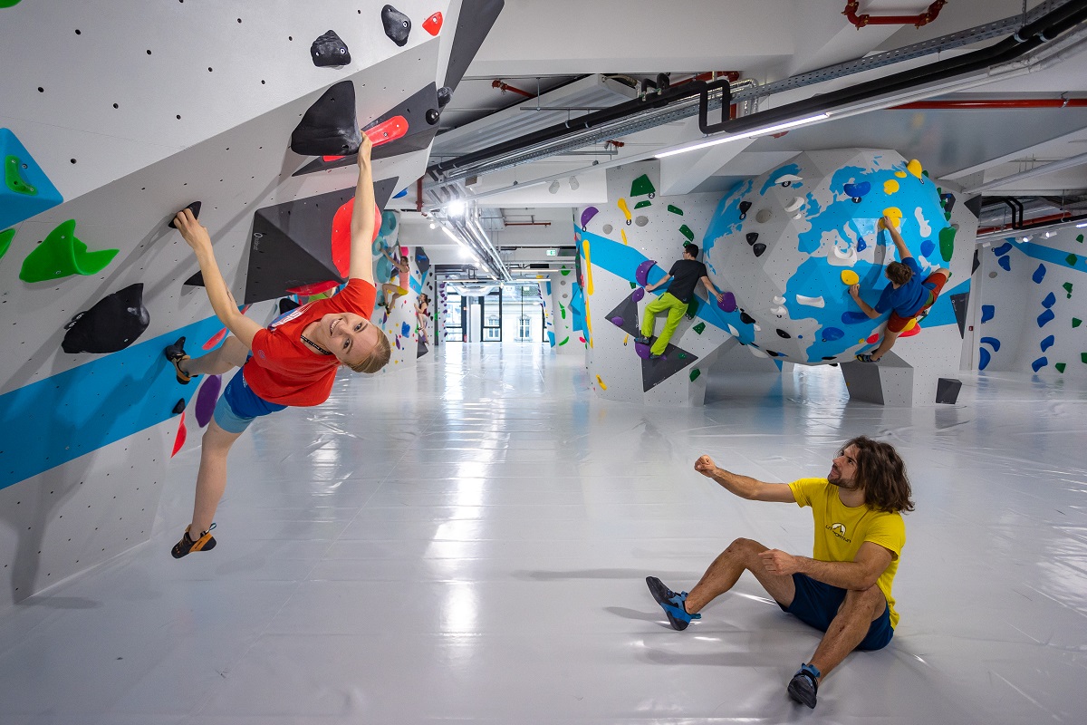 Gruppensession in der Boulderwelt Karlsruhe (4)