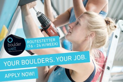 Boulderwelt ist looking for Routesetters