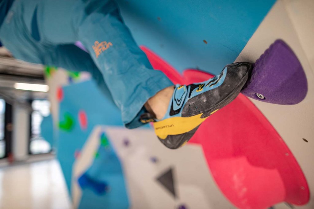 Tritte in der Boulderwelt Karlsruhe