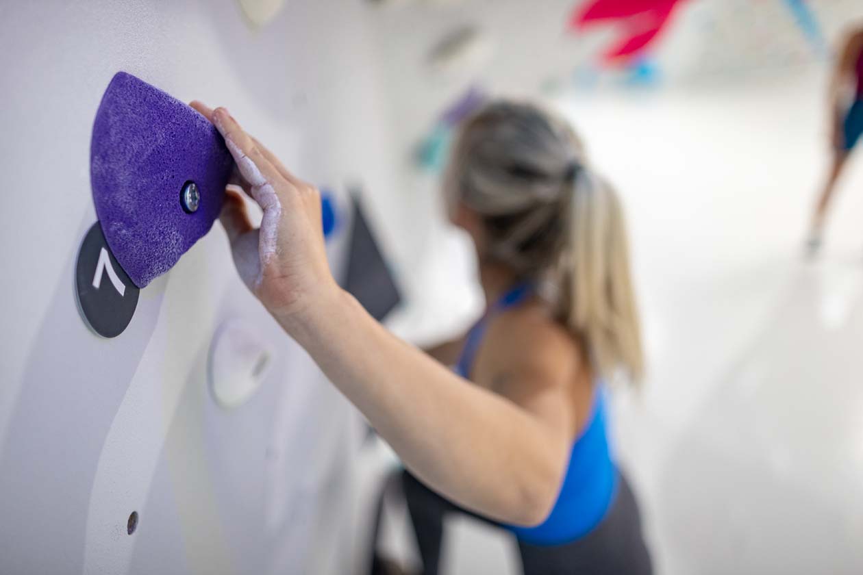 Bouldergriffe in der Boulderwelt Karlsruhe 1