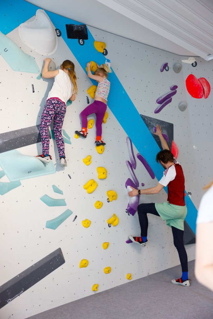 Schnuppertag Familie Bouldern