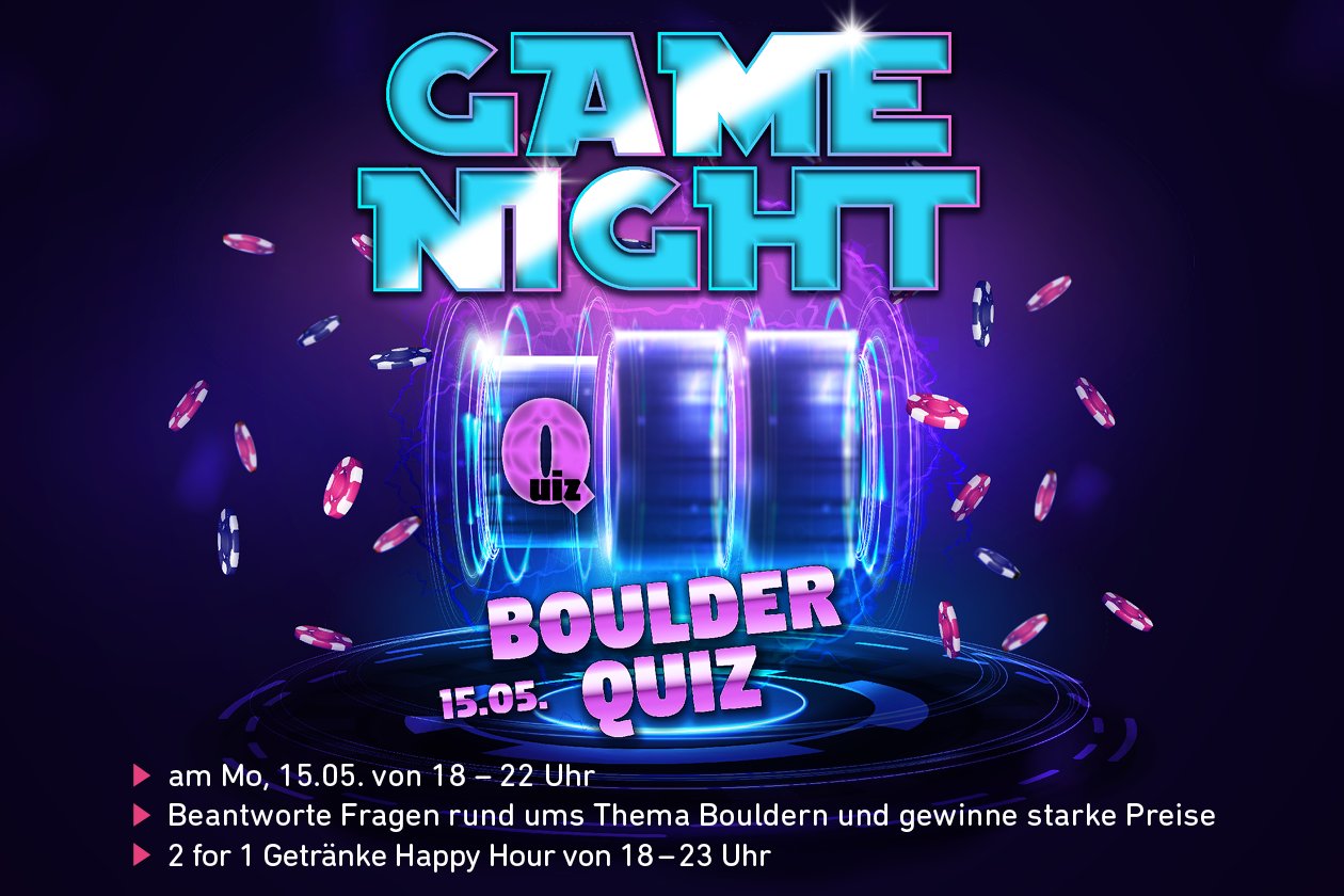 Unsere erste Game Night mit einem Boulder Quiz