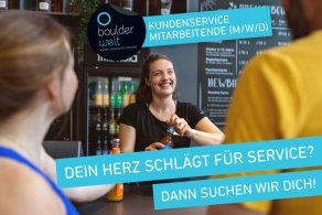 Wir suchen neue Kundenservice Mitarbeitende. Bewirb Dich jetzt!
